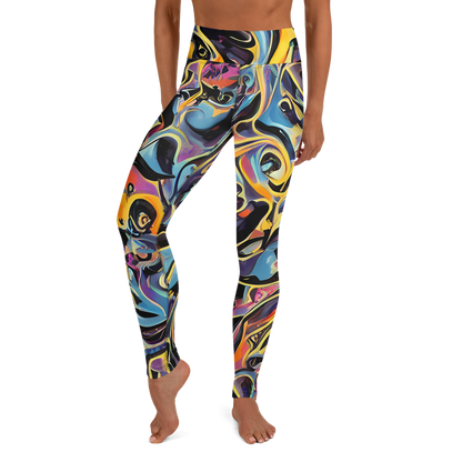 Yoga Leggings - Newtonian Rhapsody