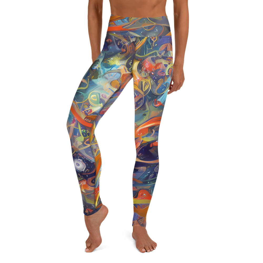 Yoga Leggings - Spectral Swathe