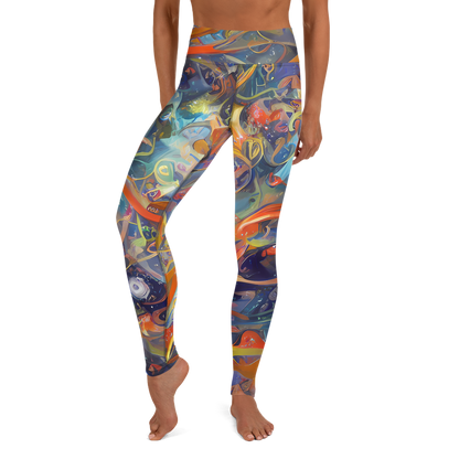 Yoga Leggings - Spectral Swathe