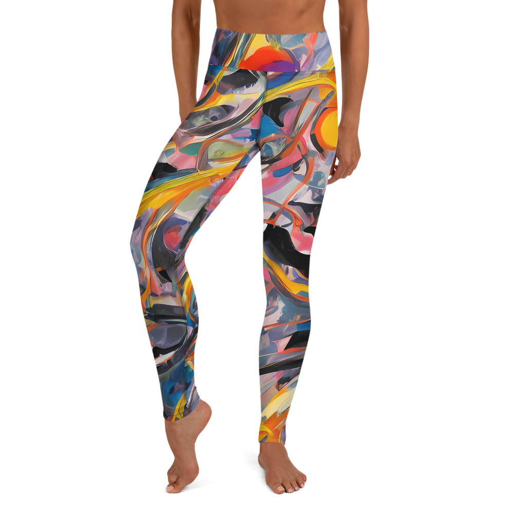 Yoga Leggings - Brazen Rhapsody