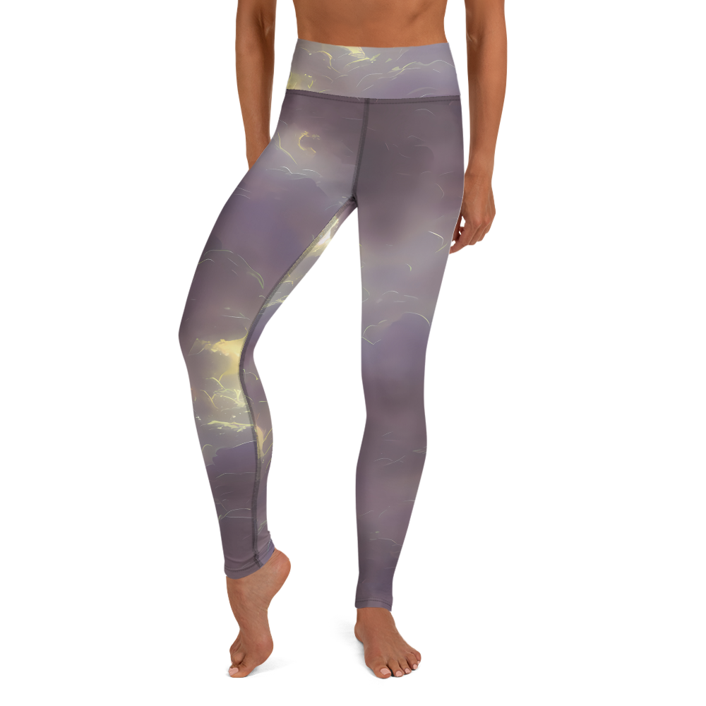 Yoga Leggings - Stormy Muse