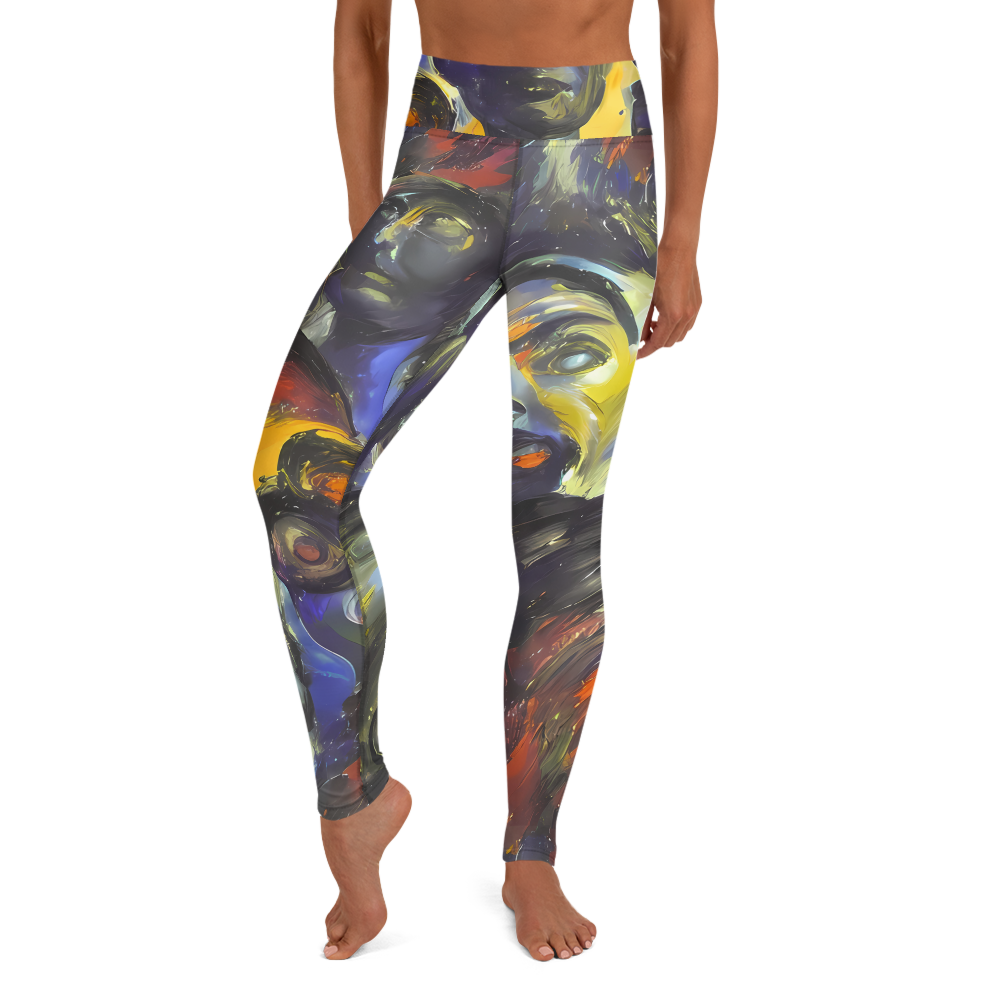 Yoga Leggings - Corinthian Gaze