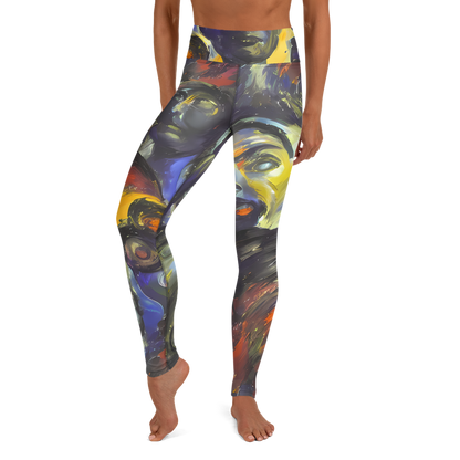 Yoga Leggings - Corinthian Gaze