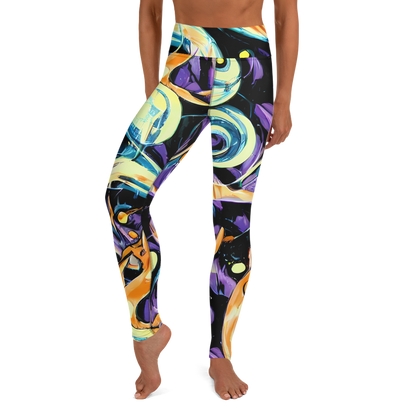 Yoga Leggings - Dorothy's Whirl