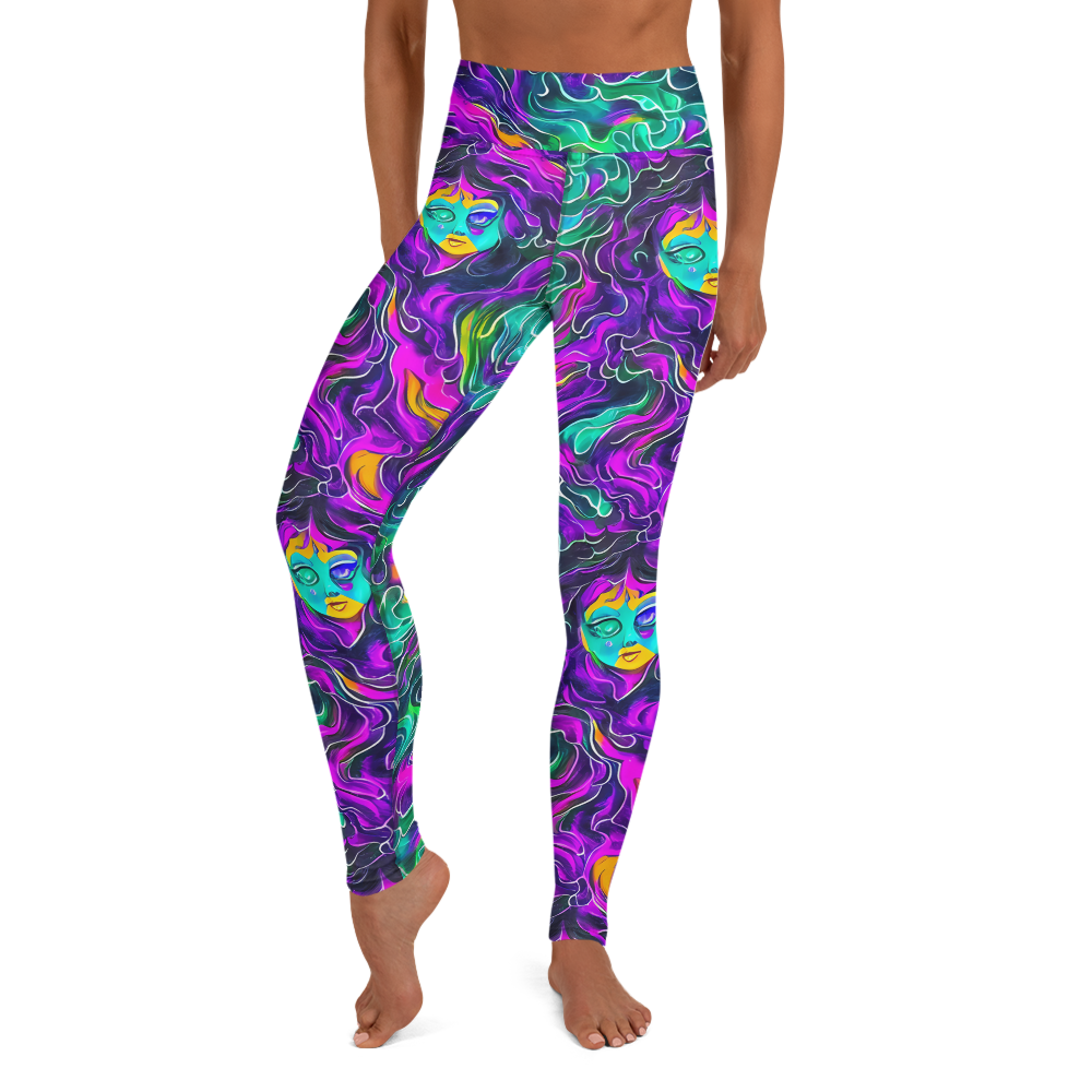 Yoga Leggings - Vortex Dream