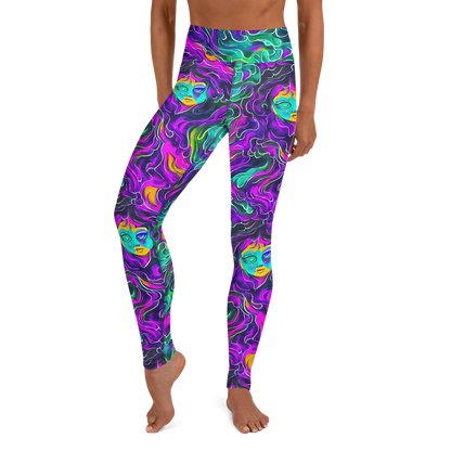 Yoga Leggings - Vortex Dream