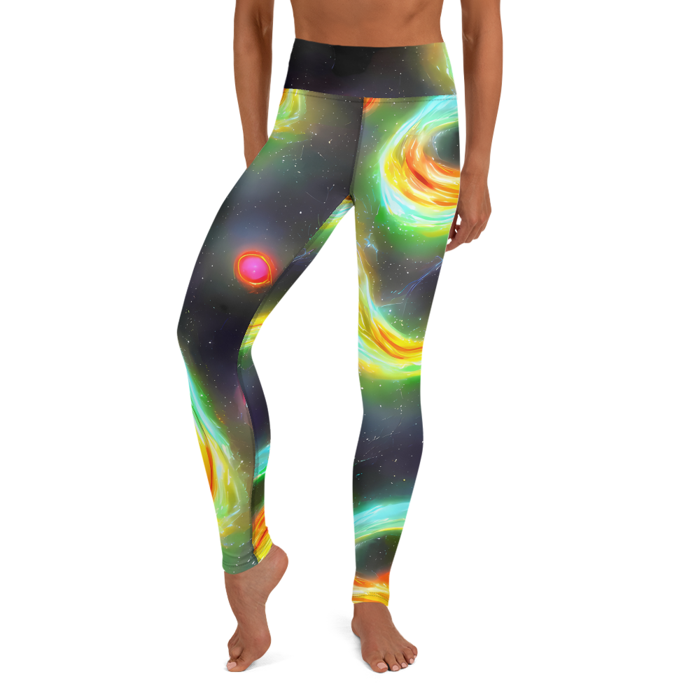 Yoga Leggings - Sherwood Swirl