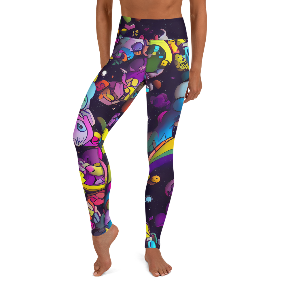 Yoga Leggings - Galactic Playground