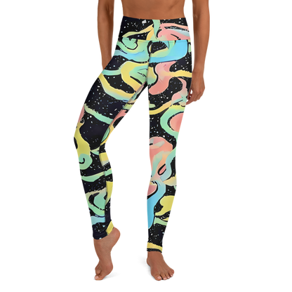 Yoga Leggings - Mcguire Wavelength