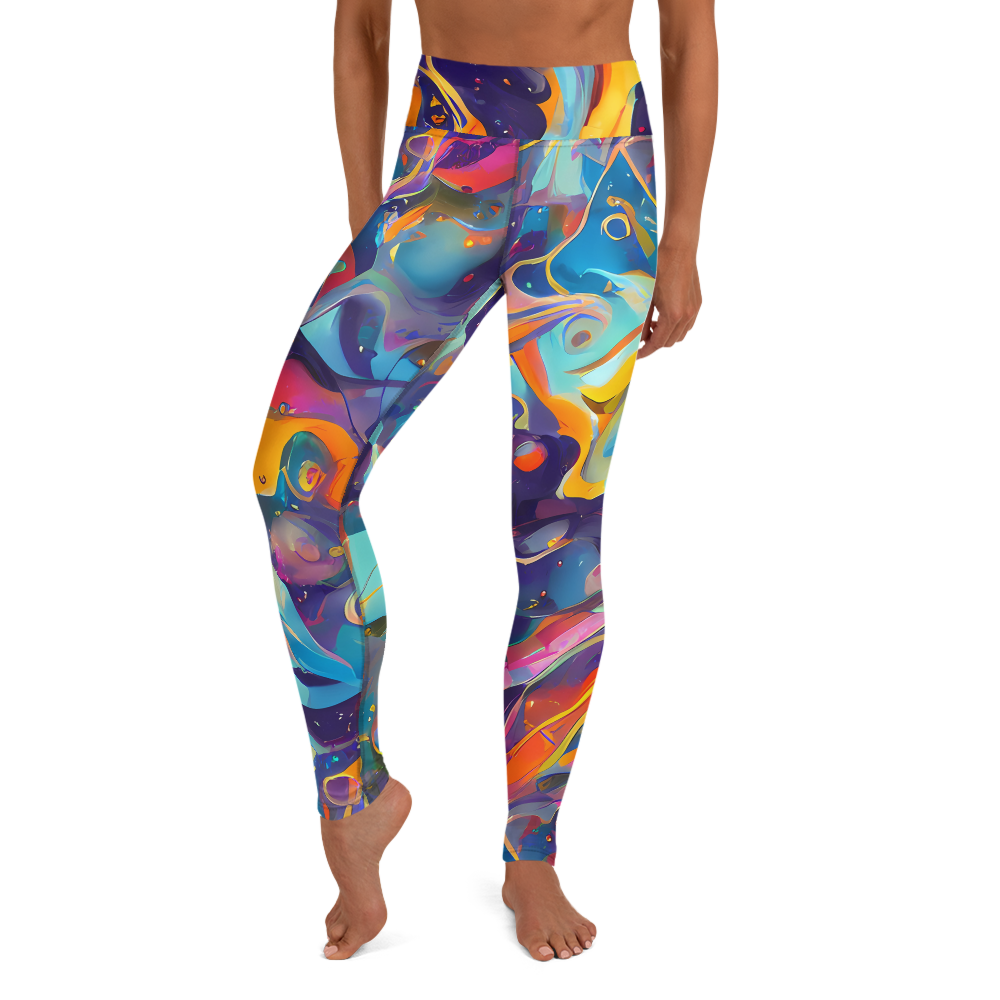 Yoga Leggings - Whimsical Fusion