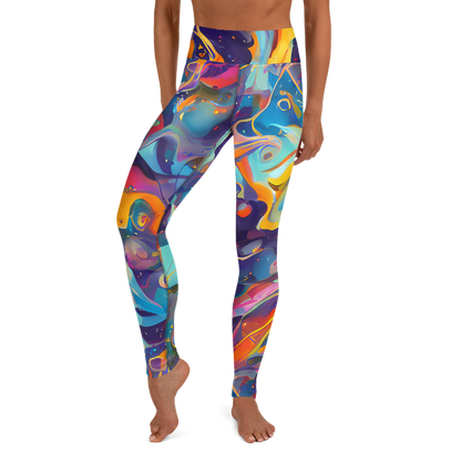 Yoga Leggings - Whimsical Fusion