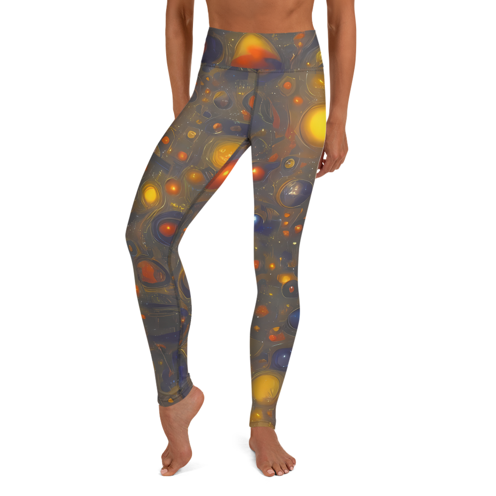 Yoga Leggings - Chromal Flux