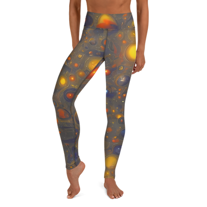 Yoga Leggings - Chromal Flux