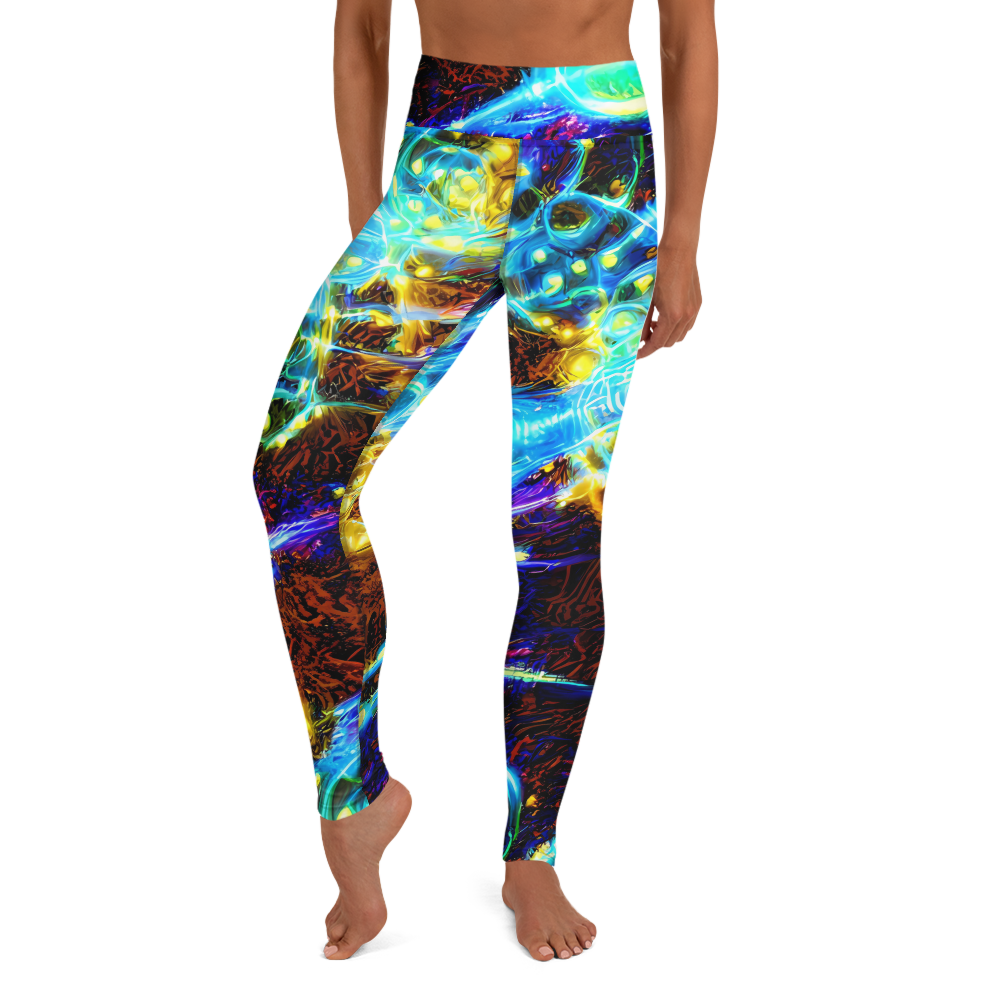 Yoga Leggings - Neon Füssli