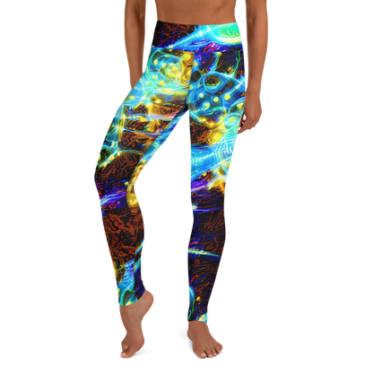 Yoga Leggings - Neon Füssli