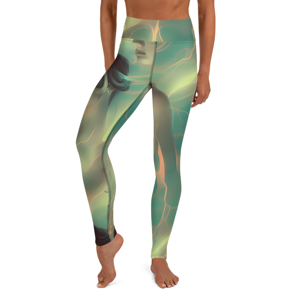 Yoga Leggings - Spectral Whisper