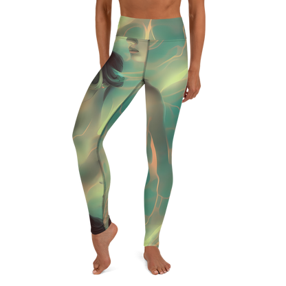 Yoga Leggings - Spectral Whisper