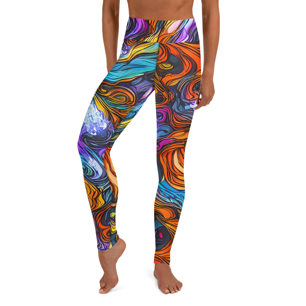 Yoga Leggings - Guiard's Whirl