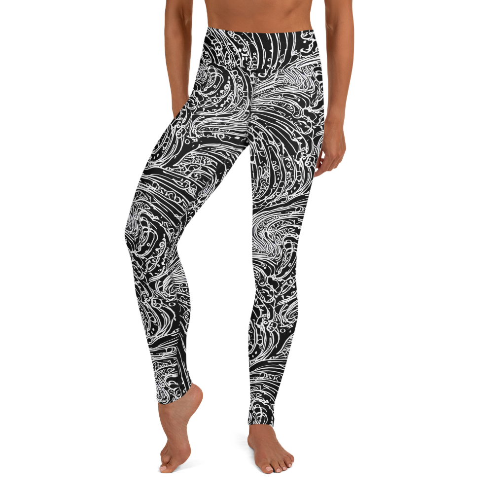 Yoga Leggings - Stellar Tsunami