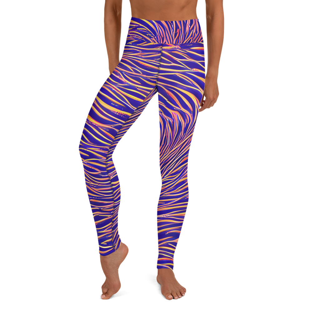 Yoga Leggings - Vortex Strands