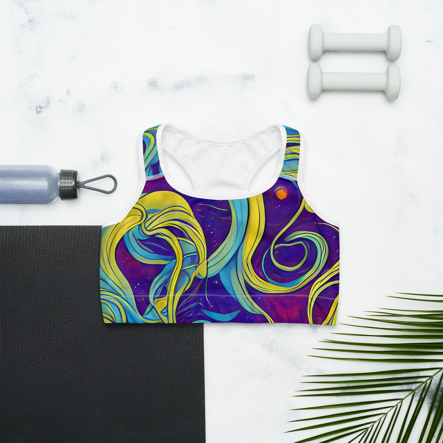 Sports Bra - Stellar Swirls