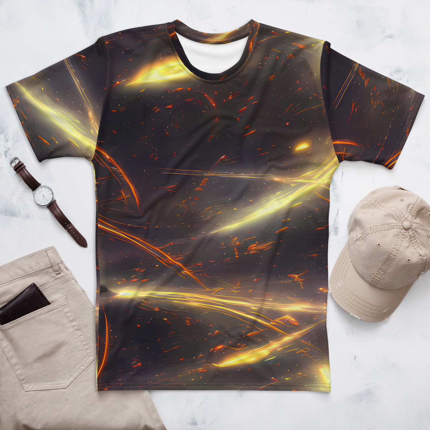 Men's Crew Neck T-Shirt - Stellar Arcana