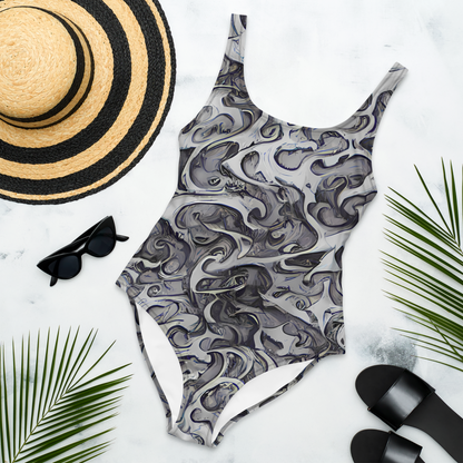 One-Piece Swimsuit - Mashburn Swirls