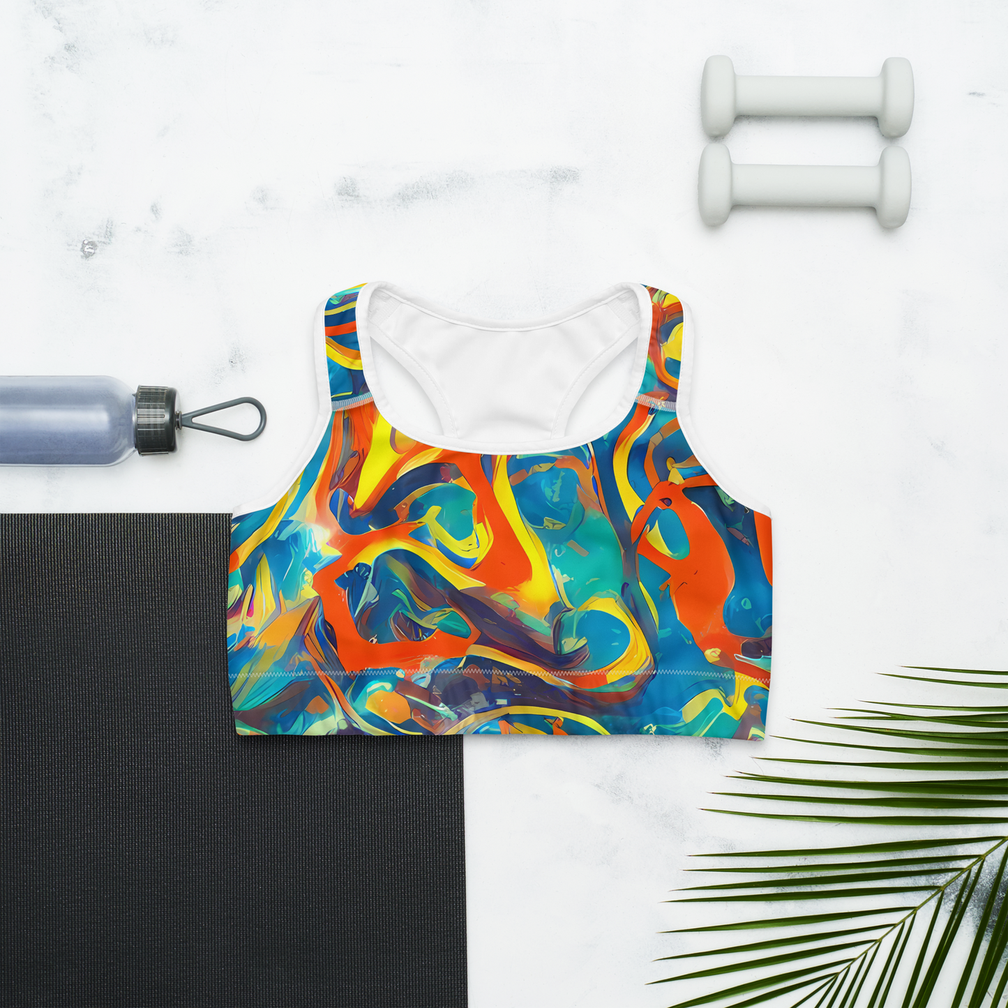 Sports Bra - Chromatic Fusion