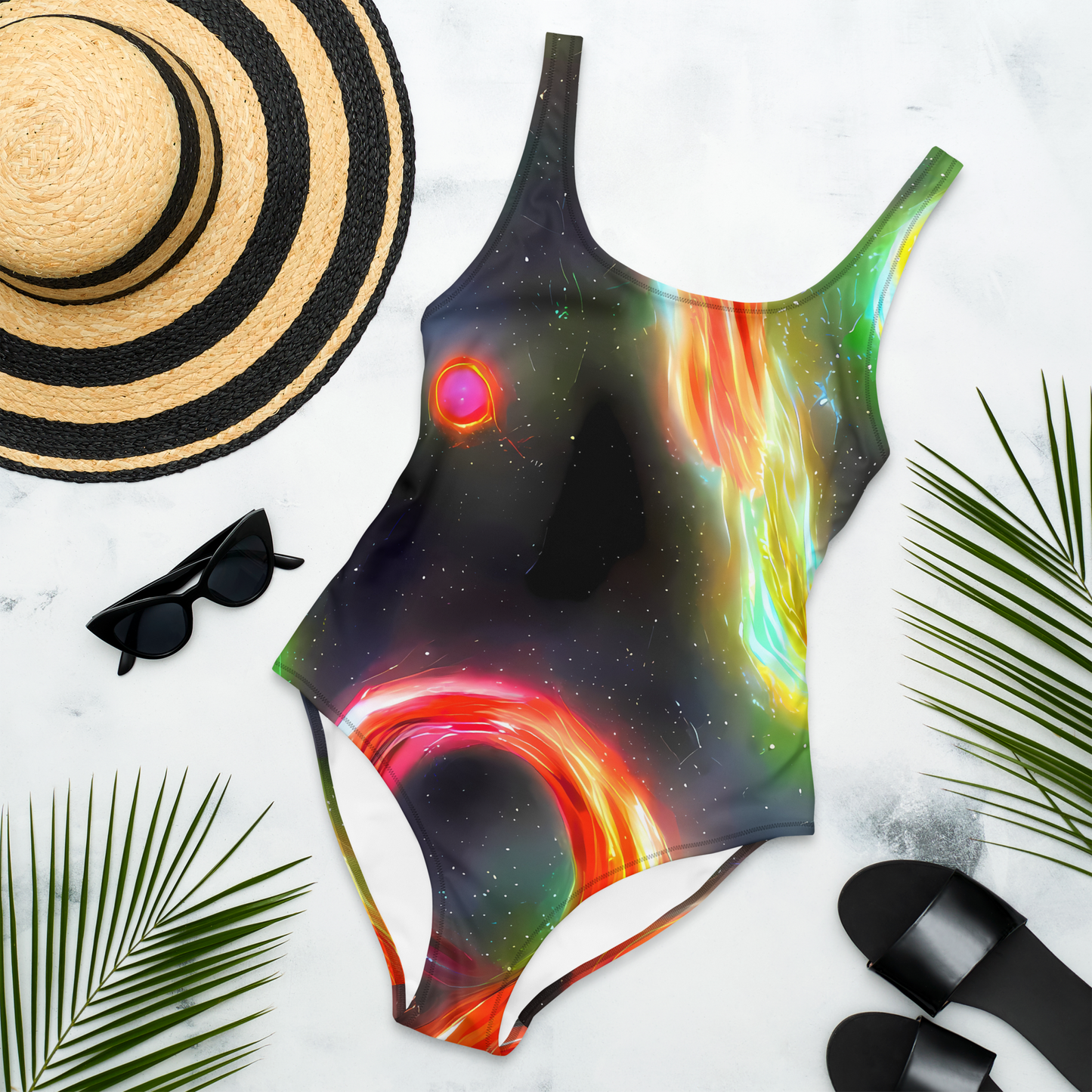 One-Piece Swimsuit - Sherwood Swirl