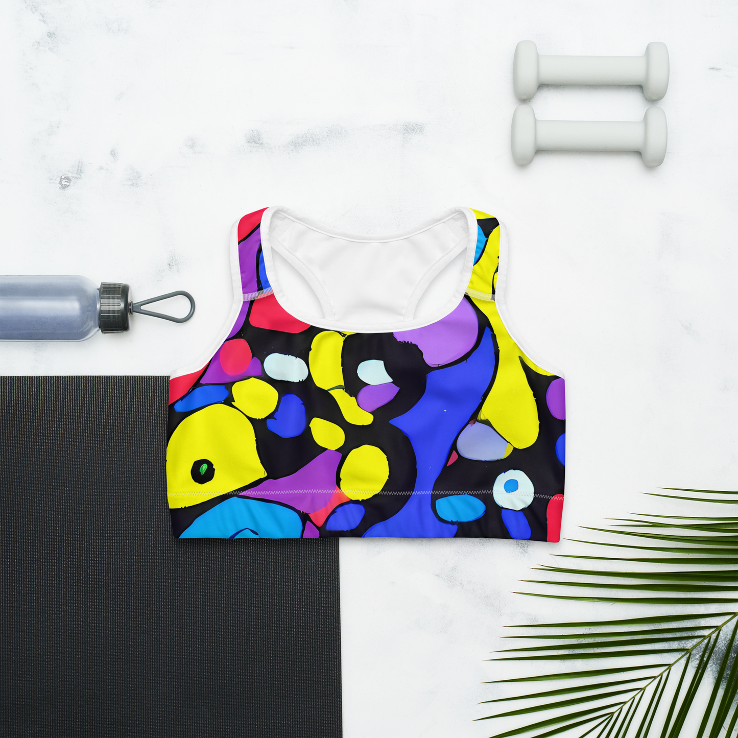 Sports Bra - Miró's Mosaic