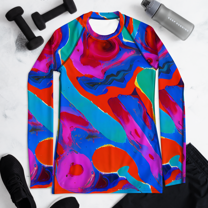 Women's Rash Guard - Irvin Rhapsody