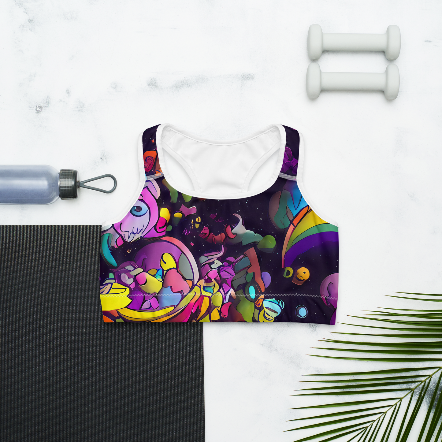 Sports Bra - Galactic Playground