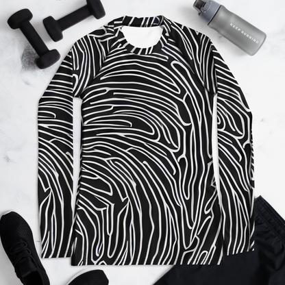 Women's Rash Guard - Acconci Waves