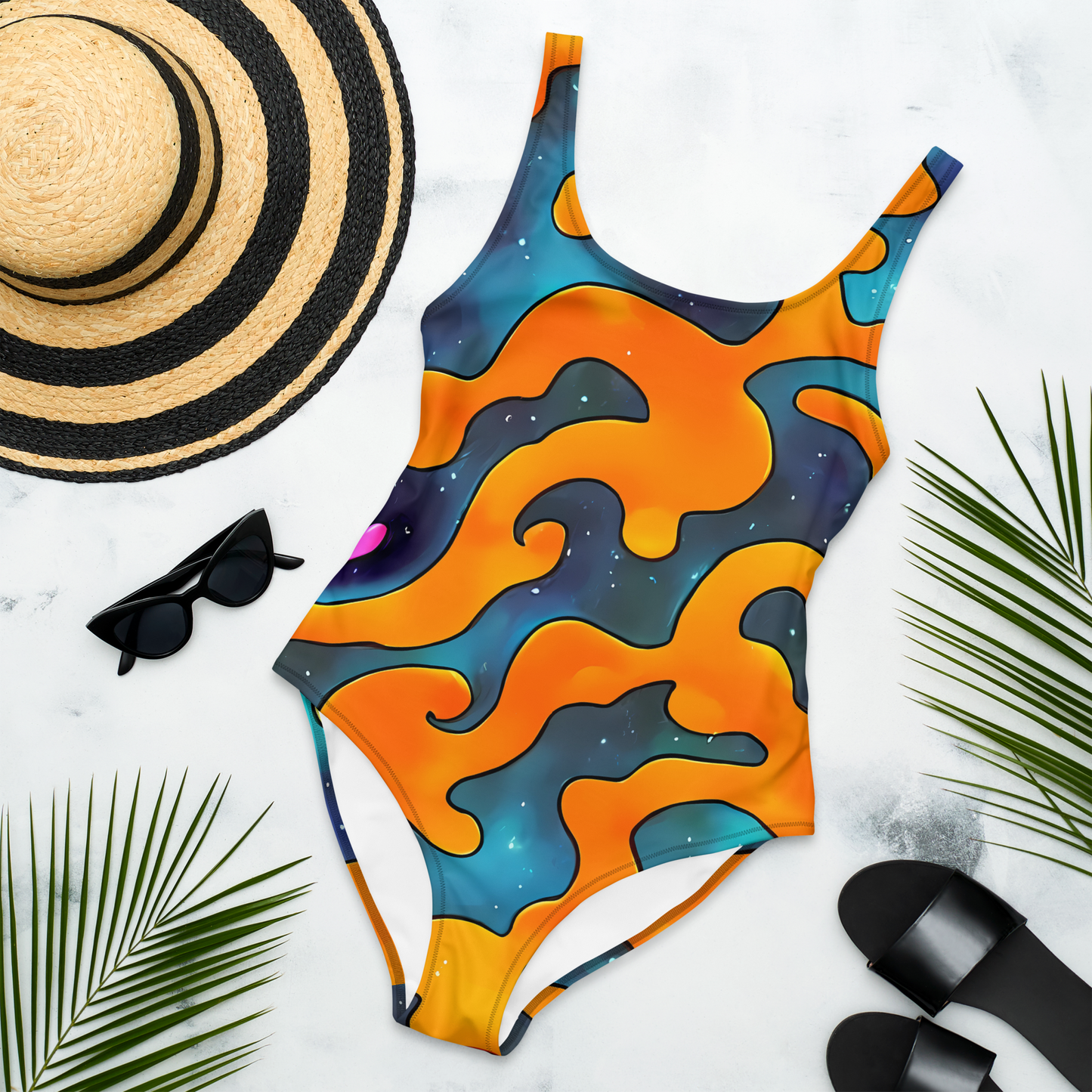 One-Piece Swimsuit - Criswell Cosmos