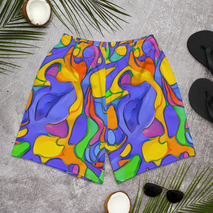 Men's Athletic Shorts - Joffe Swirl