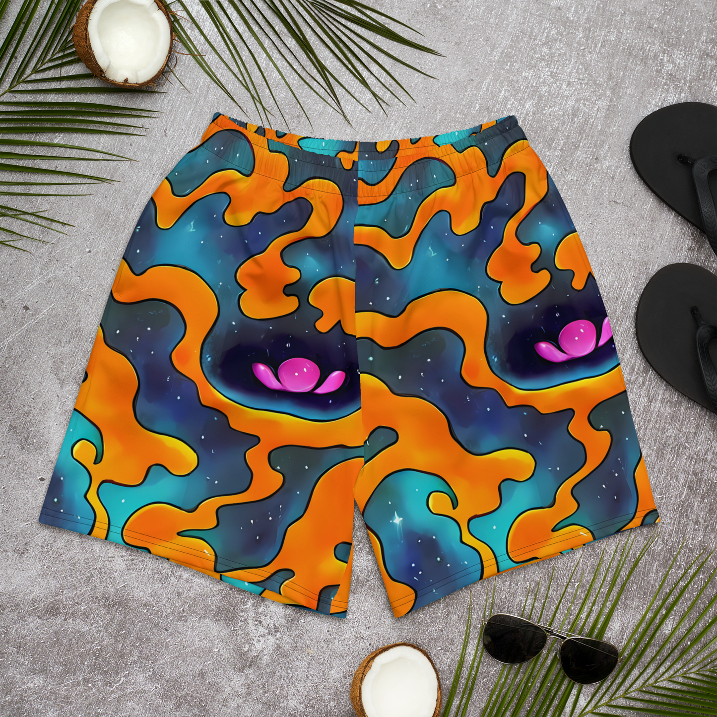 Men's Athletic Shorts - Criswell Cosmos