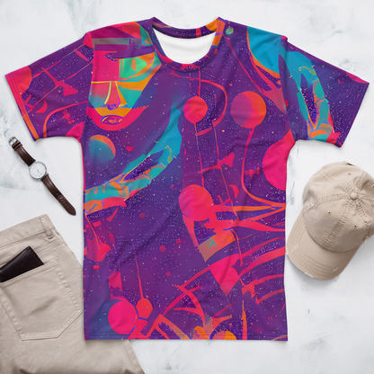 Men's Crew Neck T-Shirt - Spheric Rhapsody