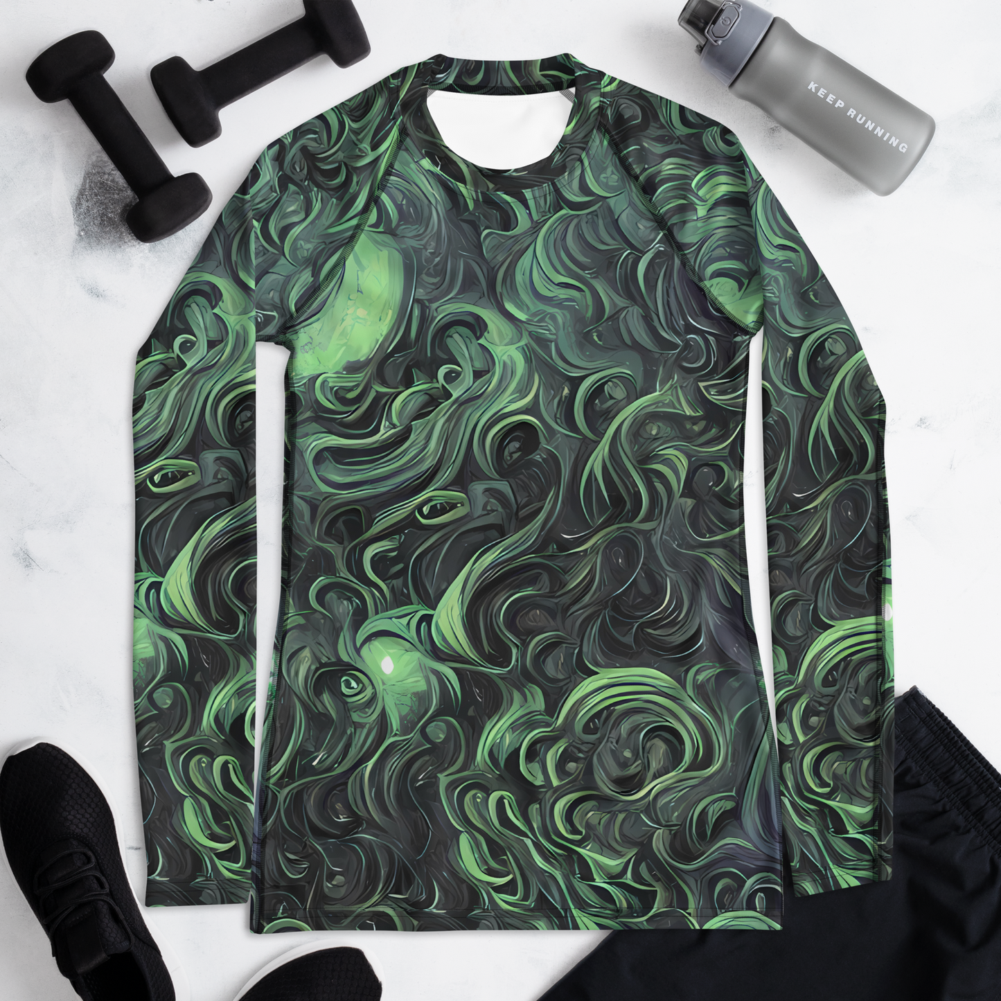 Women's Rash Guard - Savrasov Swirls