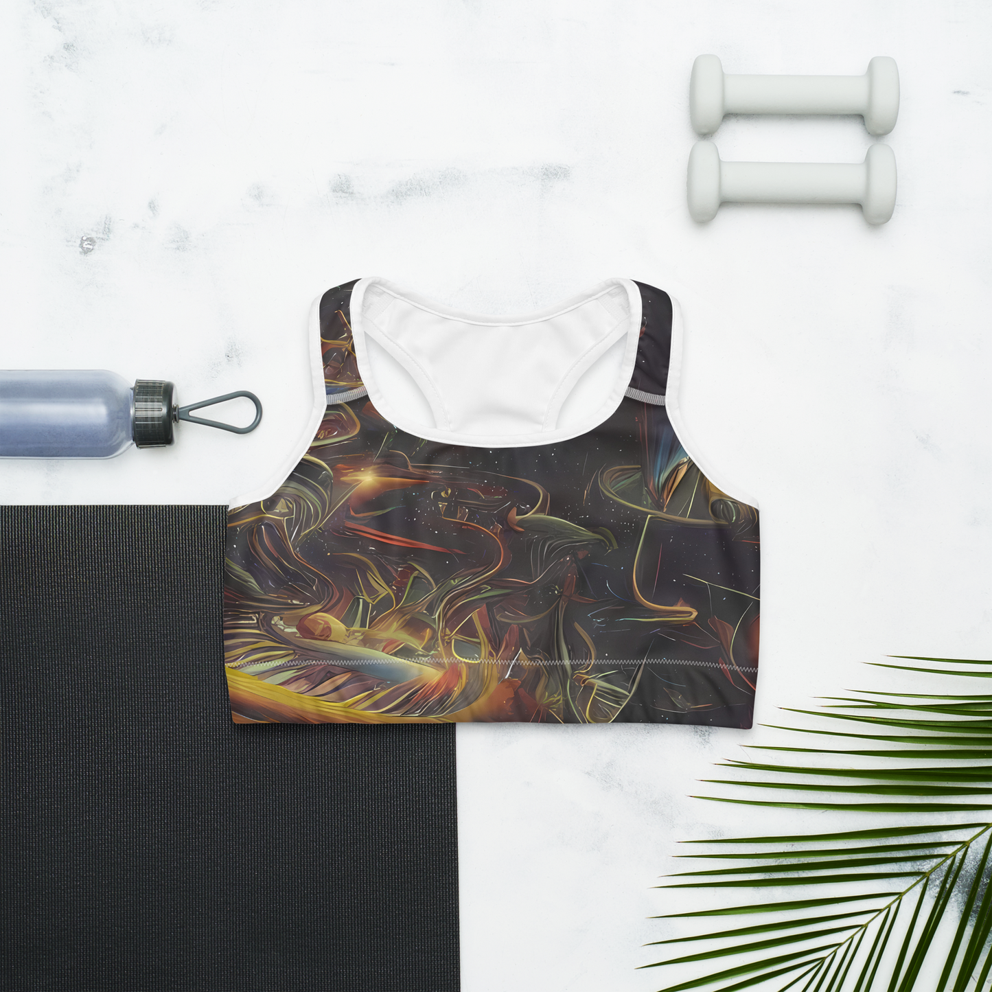 Sports Bra - Galactic Swirl