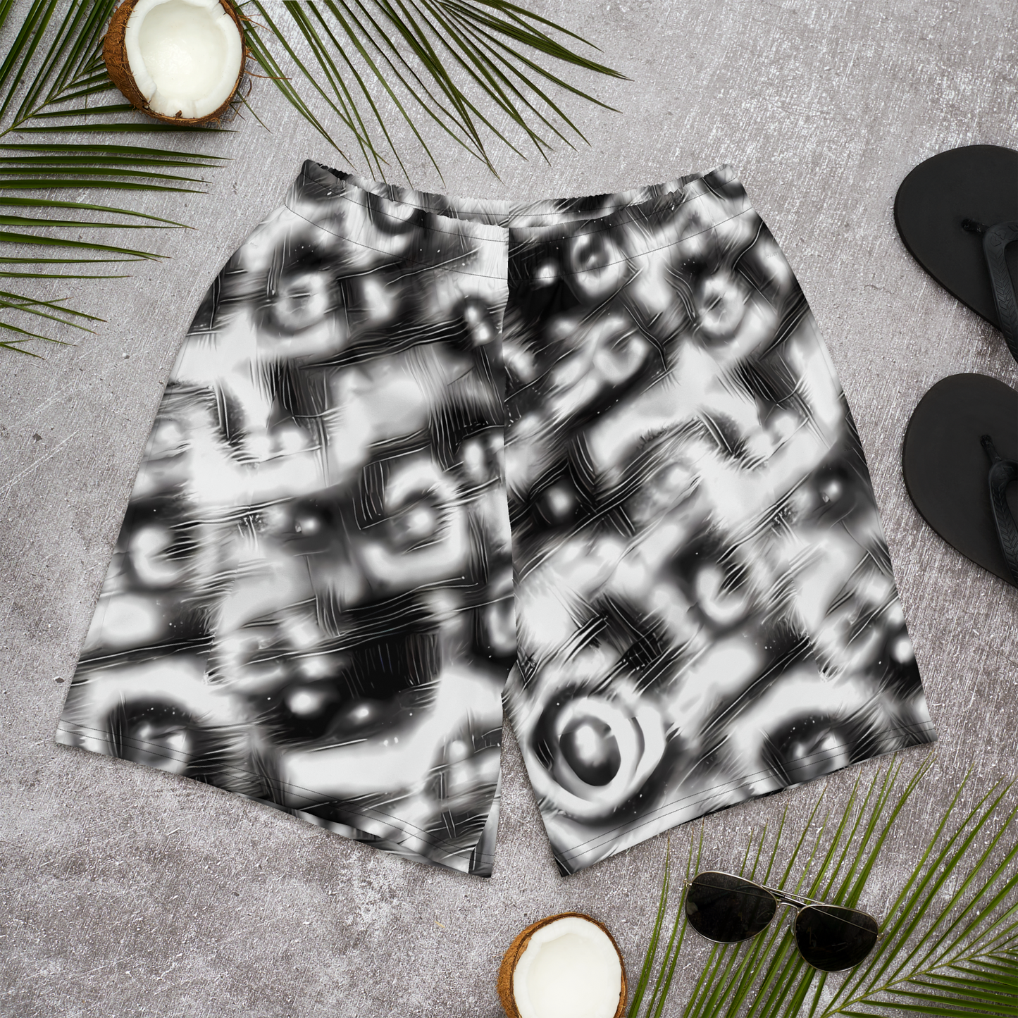 Men's Athletic Shorts - Bernhard Swirl