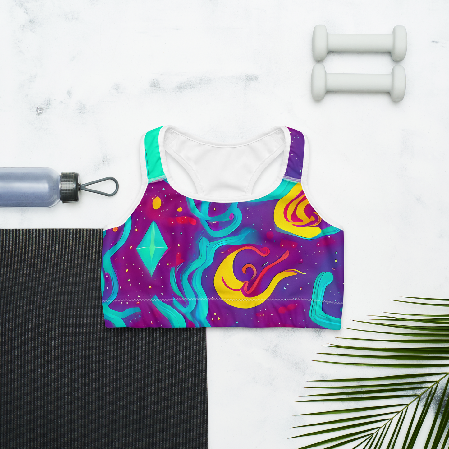 Sports Bra - Cosmic Current