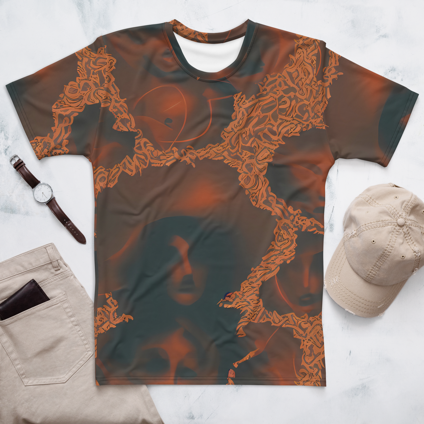 Men's Crew Neck T-Shirt - Chimeric Visage