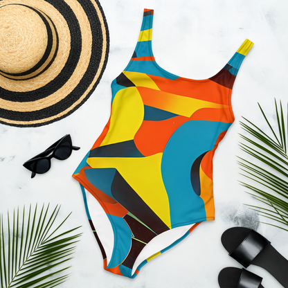 One-Piece Swimsuit - Fragmented Rhapsody