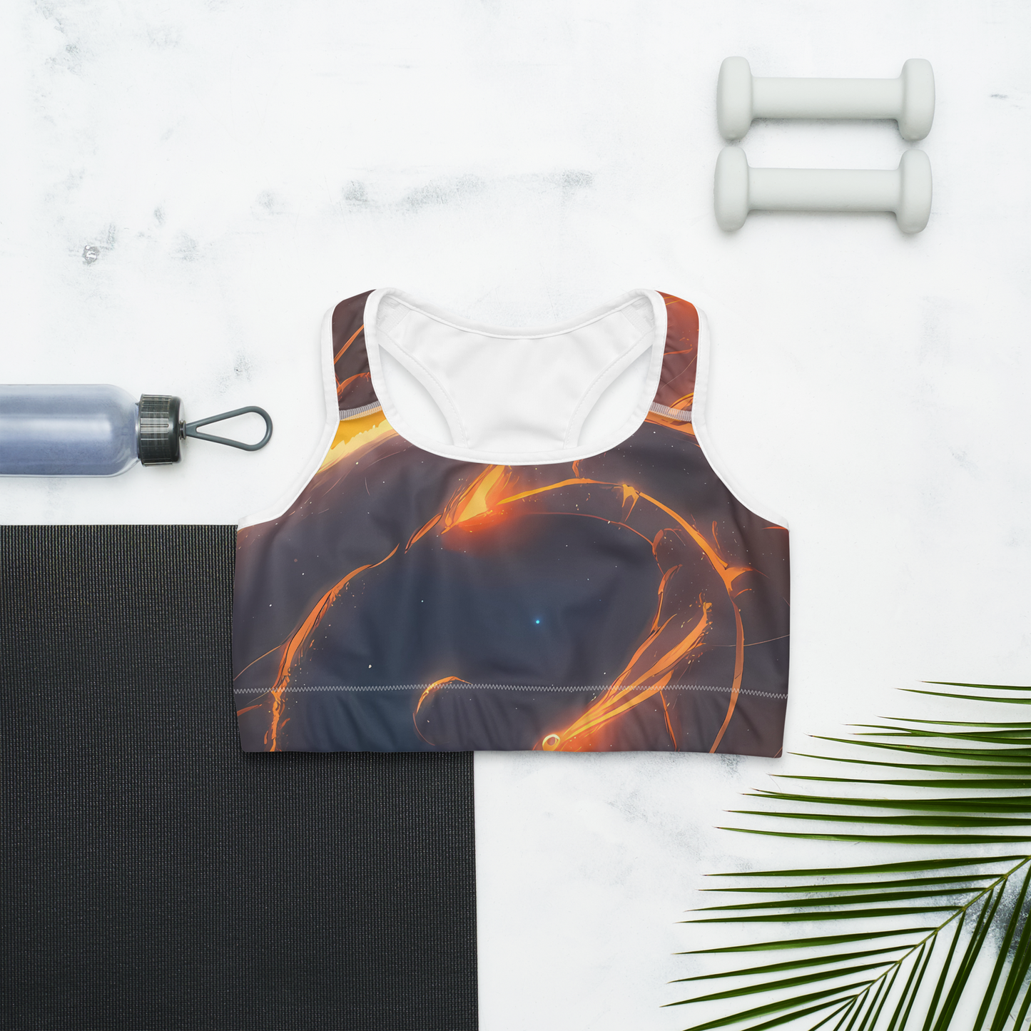 Sports Bra - Inferno Spirals