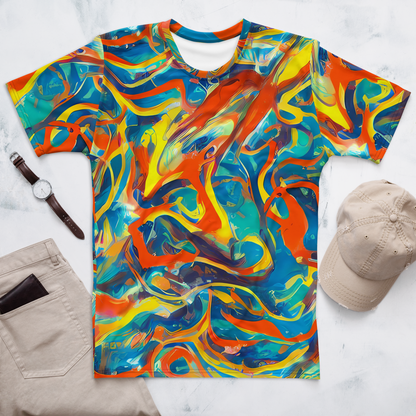 Men's Crew Neck T-Shirt - Chromatic Fusion