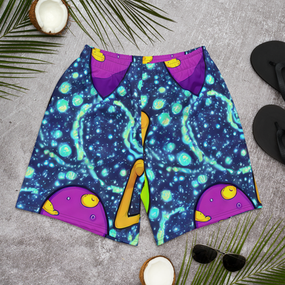 Men's Athletic Shorts - Cosmic Siblings