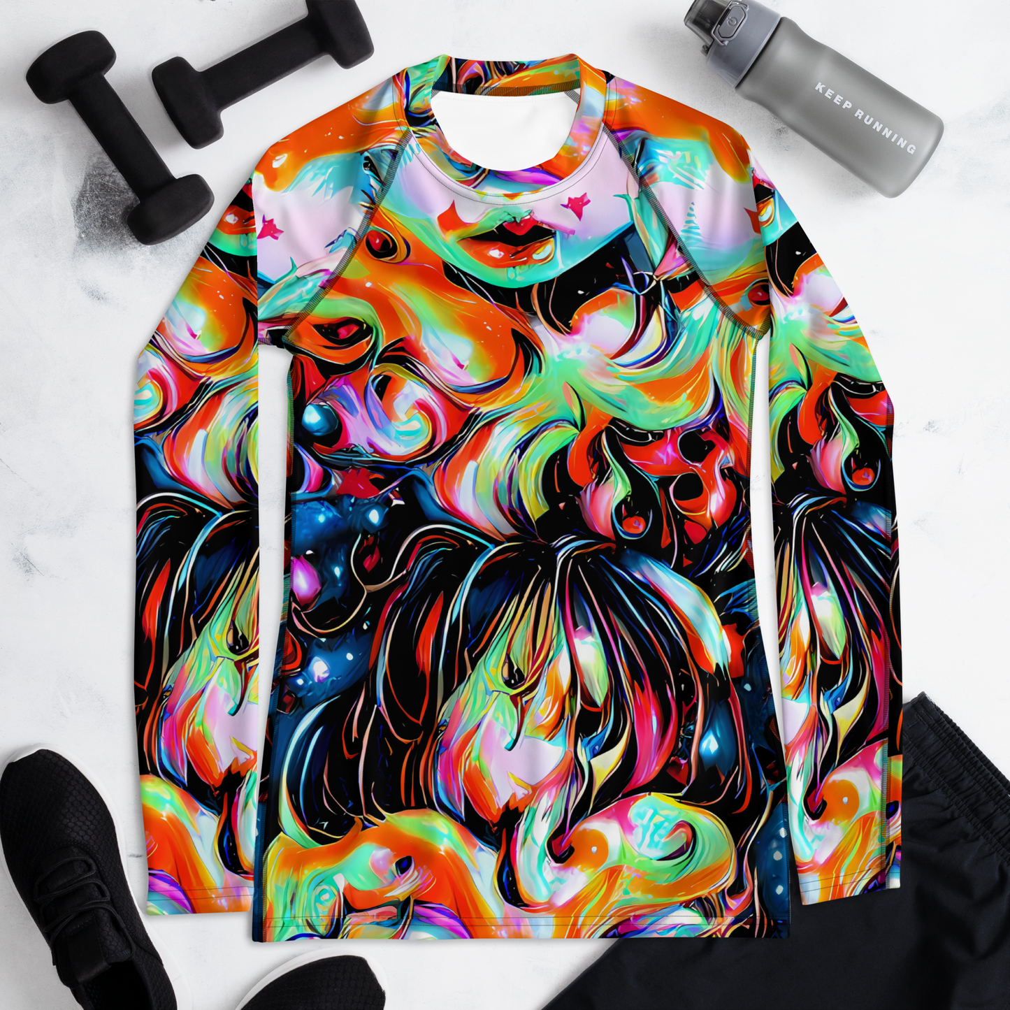 Women's Rash Guard - Viveros Vortex