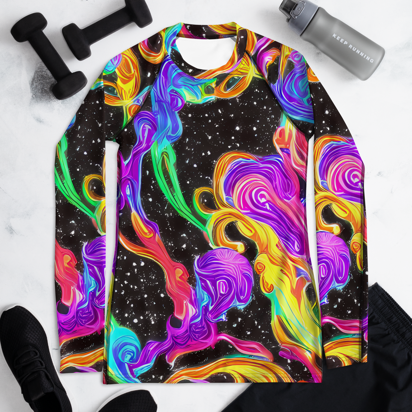 Women's Rash Guard - Yuan Whirls