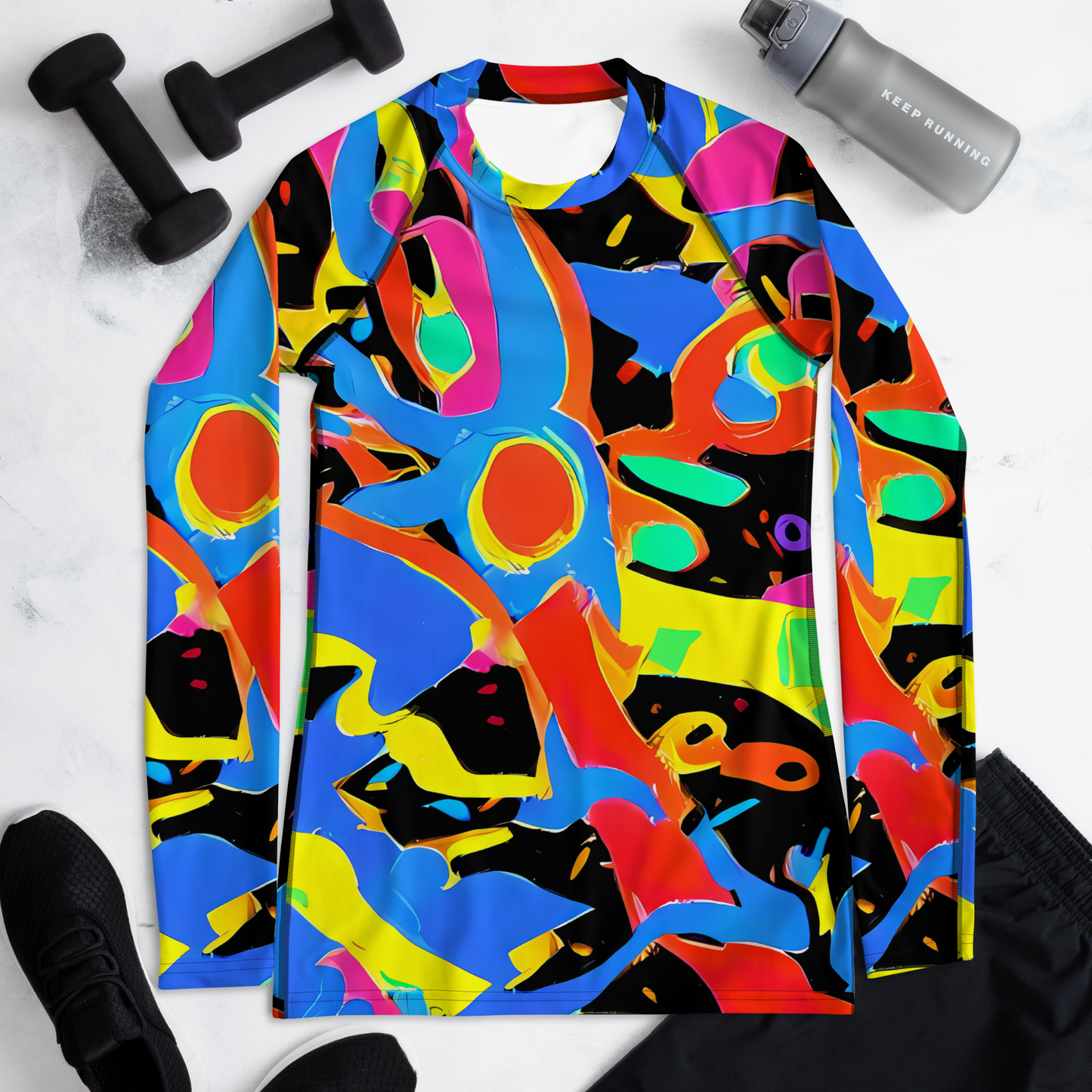 Women's Rash Guard - Orbit Opus