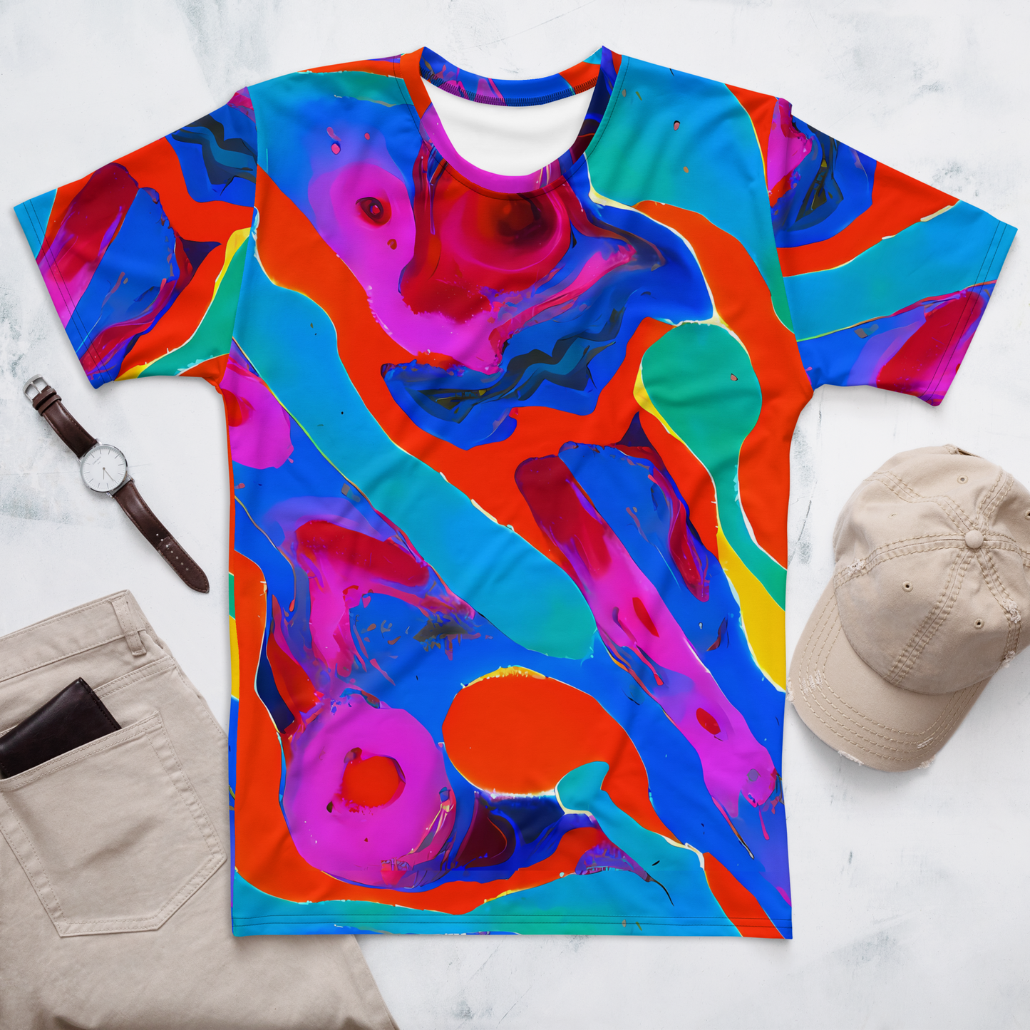 Men's Crew Neck T-Shirt - Irvin Rhapsody